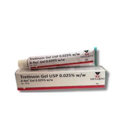 Menarini Tretinoin Gel 0.025% w/w A-Ret Gel 20g
