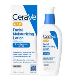 Cerave AM FAcial moisturizing lotion with sunscreen US (Broad Spectrum spf 30) 3 FL 0Z [89ml]