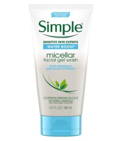 Simple micellar facial gel wash 150ml