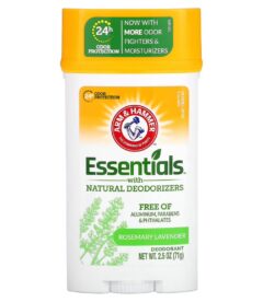 ARM AND HAMMER ESSENTIALS WITH NATURAL DEODORANT (ROSEMARY LAVENDER)