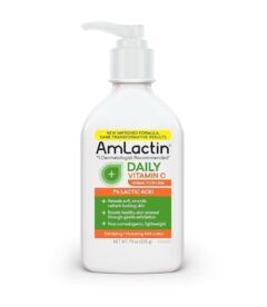 AmLactin Daily Vitamin C Lotion with 7% Lactic Acid – 7.9 oz / 225g