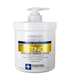 Advanced Clinicals Retinol Firming Cream 454g